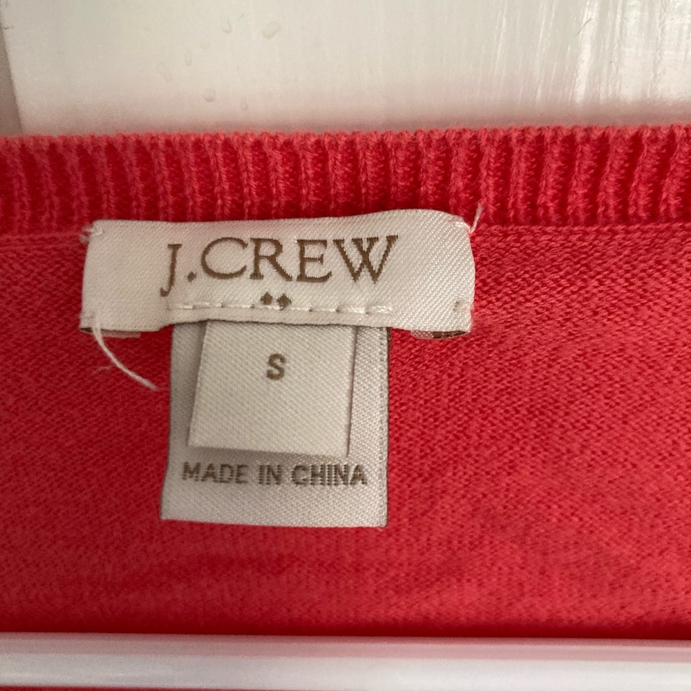 Coral sweater